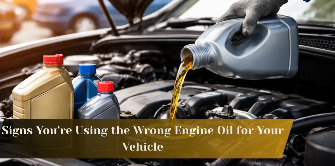 Signs You’re Using the Wrong Engine Oil for Your Vehicle